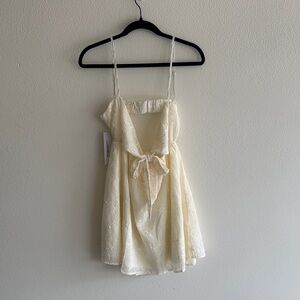 Princess Polly Cream Dress